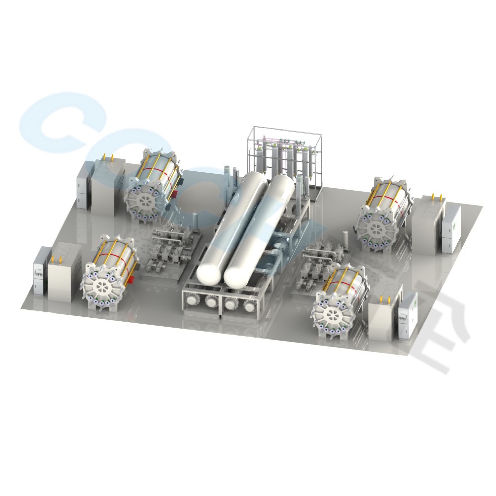 4*1000NM³/H（FOUR-TO-ONE）HYDROGEN GENERATOR PLANT厂家